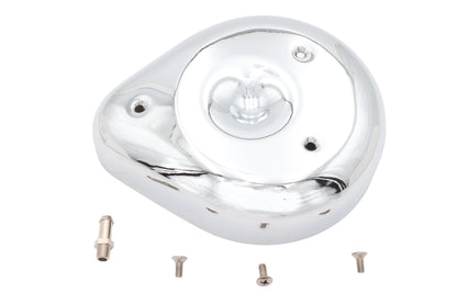 V-Twin Chrome Teardrop Air Cleaner Assembly for Harley XL Models