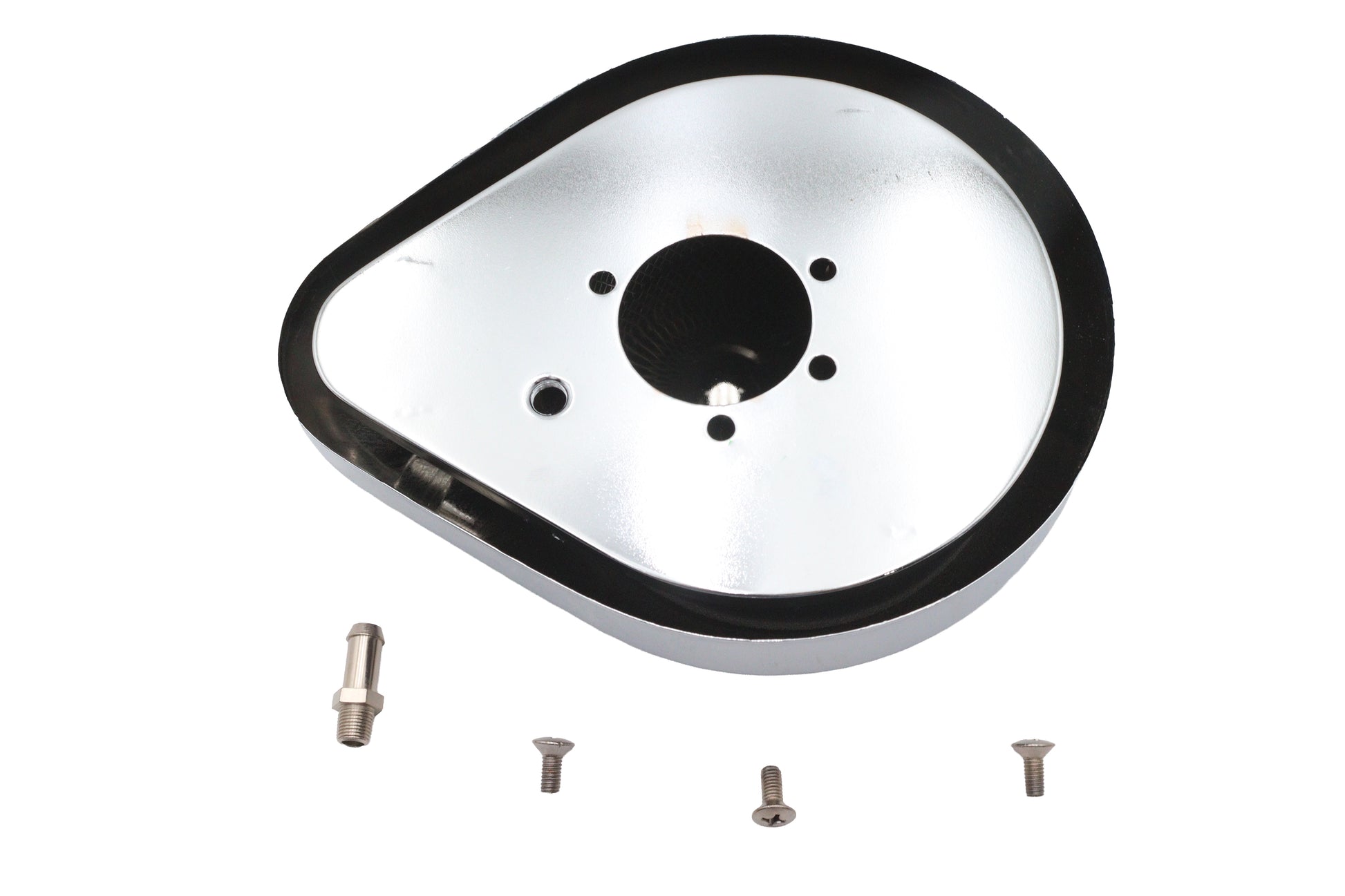V-Twin Chrome Teardrop Air Cleaner Assembly for Harley XL Models