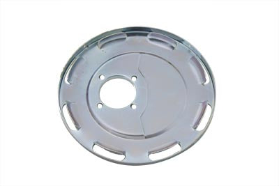 Wyatt Gatling 71912A Air Cleaner Backing Plate Zinc Plated for Harley Davidson FL Models