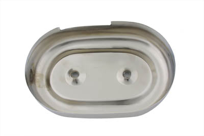 Wyatt Gatling Part 70395C Chrome Oval Air Cleaner Cover for Harley Davidson FL Models