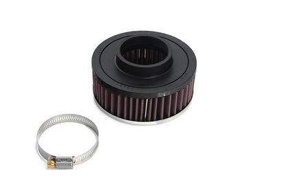 V-Twin OKO 38mm Air Cleaner with 2-Inch Inner Diameter and Carburetor Adapter Flange