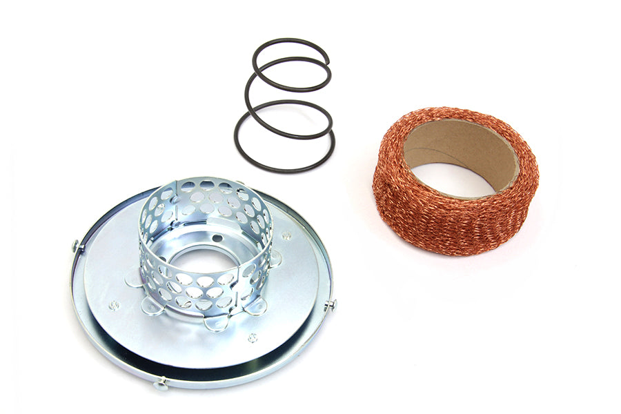 Wyatt Gatling 34-0580 Copper Mesh Air Cleaner Backing Plate for Harley Davidson FL Models