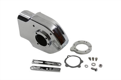Wyatt Gatling V-Charger Chrome Air Cleaner Kit, Part 34-0616