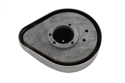 Wyatt Gatling 6451 Teardrop Air Cleaner Maltese Chrome for Harley Davidson FXST