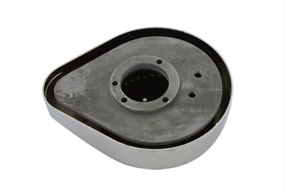 Wyatt Gatling Teardrop Air Cleaner Skull Chrome for Harley Davidson FXST (1990-1999)