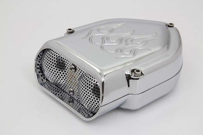 Wyatt Gatling Chrome Air Cleaner Kit for Harley Davidson FXST (1990-1999)