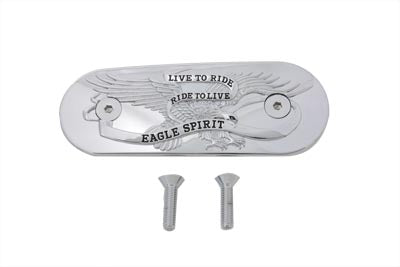Wyatt Gatling Eagle Spirit Chrome Air Cleaner Insert for Harley Davidson XL Models