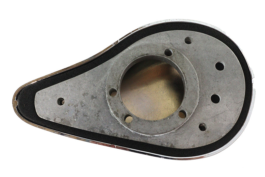 Wyatt Gatling Rodan Billet Carburetor Cover Flame for Harley Davidson FXST, FLST, FXR, FLT (Part No. 34-0644)