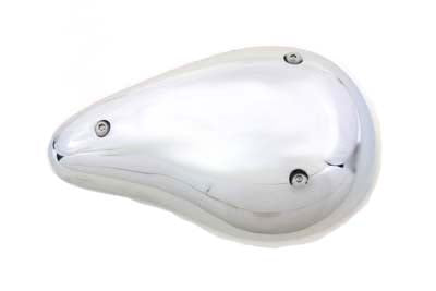 Wyatt Gatling Rodan Billet Carburetor Cover Smooth for Harley Davidson (Fits 1990-1992 FXST, FLST, FXR, FLT Models)