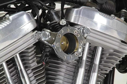 Wyatt Gatling Integral Breather/Carburetor Mount Bracket for Harley Davidson XL 1991-2000 by Wyatt Gatling