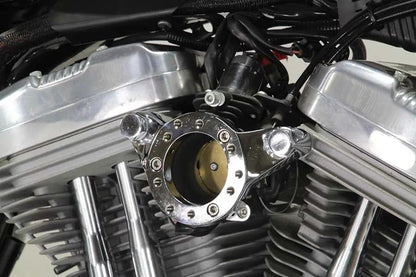 Wyatt Gatling Integral Breather/Carburetor Mount Bracket for Harley Davidson XL 1991-2000 by Wyatt Gatling