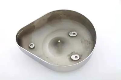 Wyatt Gatling Air Cleaner Cover with Maltese Design for Softail S&S Super E Carburetors by Wyatt Gatling