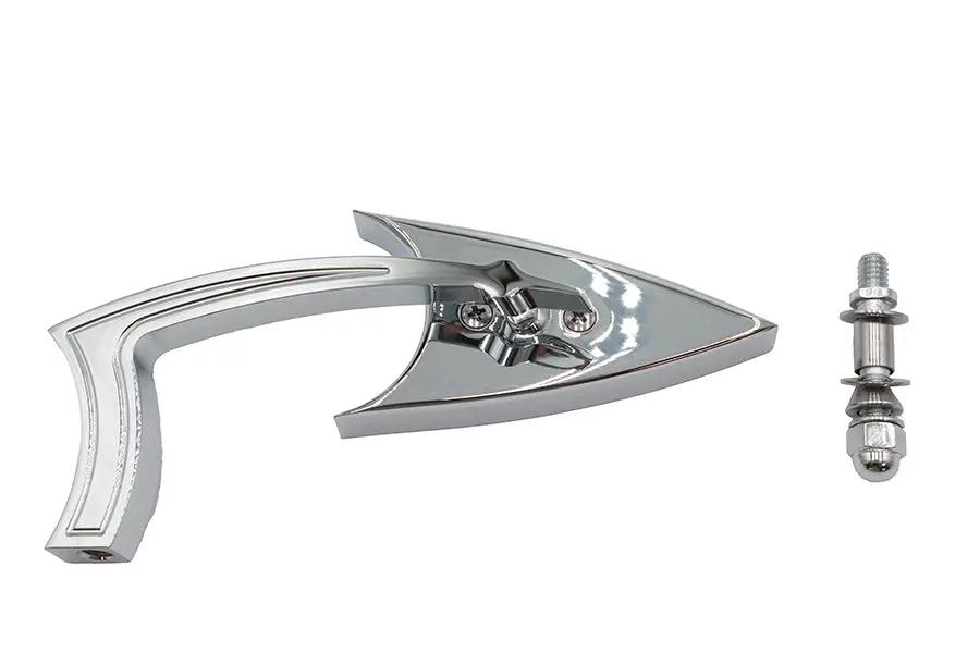 Wyatt Gatling Odin Arrow Style Mirror with Offset Billet Stem for Harley Davidson (Part #34-0717) by Wyatt Gatling