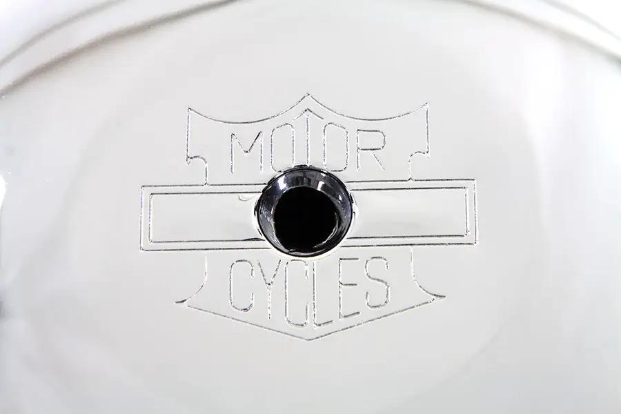 Wyatt Gatling 70394K Chrome 7 Inch Round Air Cleaner Cover for Harley Davidson FX 1971-1980 by Wyatt Gatling