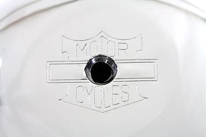 Wyatt Gatling 70394K Chrome 7 Inch Round Air Cleaner Cover for Harley Davidson FX 1971-1980 by Wyatt Gatling