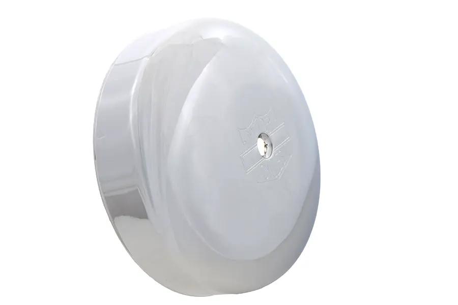 Wyatt Gatling 70394K Chrome 7 Inch Round Air Cleaner Cover for Harley Davidson FX 1971-1980 by Wyatt Gatling