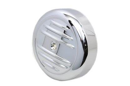 Wyatt Gatling 8 Inch Chrome Stripe Air Cleaner Cover - Classic Engine Air Intake Enhancement by Wyatt Gatling