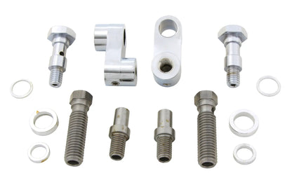Wyatt Gatling Air Cleaner Mount Kit Billet for Harley Davidson FLT Models by Wyatt Gatling