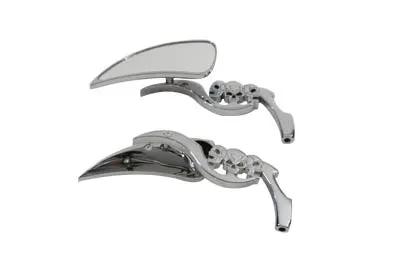 Wyatt Gatling Teardrop Mirror Set for Harley Davidson (1965-1974) by Wyatt Gatling