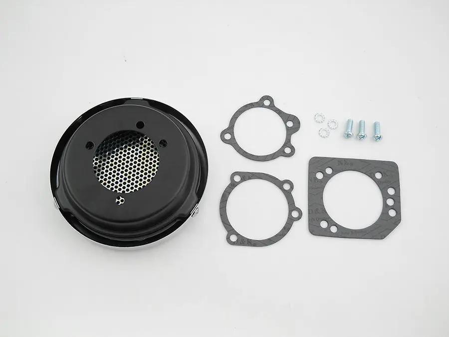 Wyatt Gatling Chrome Drilled CV Air Cleaner for Harley Davidson XL Models by Wyatt Gatling