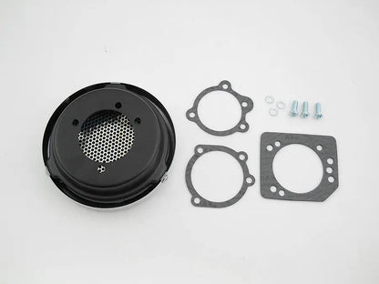 Wyatt Gatling Chrome Drilled CV Air Cleaner for Harley Davidson XL Models by Wyatt Gatling