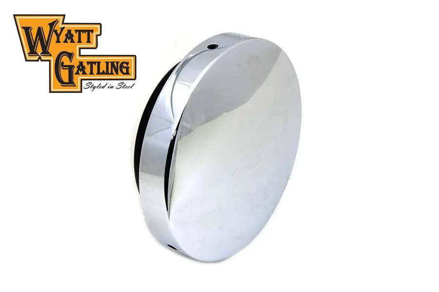 Wyatt Gatling Chrome Baby Moon Air Cleaner for Harley Davidson XL Models - Part 13405V by Wyatt Gatling