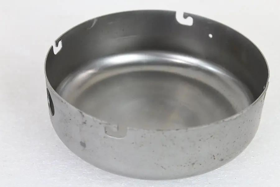 V-Twin B-2102 Raw 6 Inch Air Cleaner Cover for Harley Davidson FL Models by V-Twin