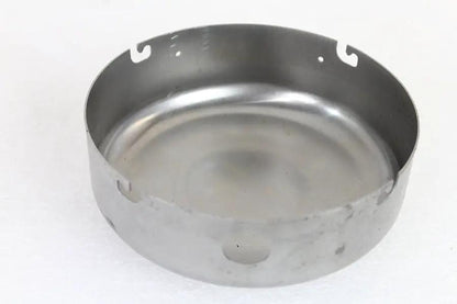 V-Twin B-2102 Raw 6 Inch Air Cleaner Cover for Harley Davidson FL Models by V-Twin