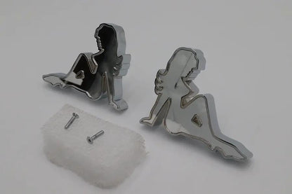 Wyatt Gatling Lady Luck Mirror Body Set Billet for Harley Davidson 1965-1974 by Wyatt Gatling