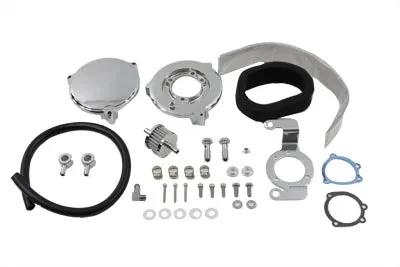 Wyatt Gatling New Era Chrome Air Cleaner Kit for Harley Davidson FXST and FLST Models by Wyatt Gatling