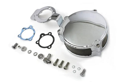 Wyatt Gatling New Era Air Cleaner Kit Chrome for Harley Davidson XL (1985-1987) by Wyatt Gatling