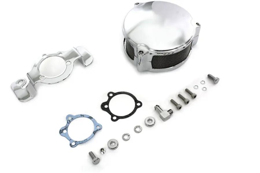 Wyatt Gatling New Era Air Cleaner Kit Chrome for Harley Davidson XL (1985-1987) by Wyatt Gatling