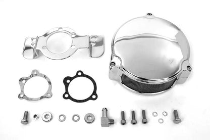 Wyatt Gatling New Era Air Cleaner Kit Chrome for Harley Davidson XL (1985-1987) by Wyatt Gatling