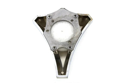 Wyatt Gatling Chrome Billet Skull Style Carburetor Cover for Harley Davidson FXST by Wyatt Gatling