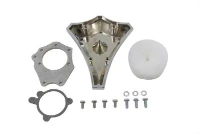 Wyatt Gatling Diamond Carburetor Cover Chrome Billet Kit by Wyatt Gatling