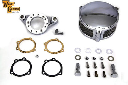 Wyatt Gatling Chrome Air Cleaner Assembly for Harley Davidson XL 1991-2000 by Wyatt Gatling