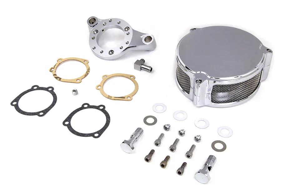 Wyatt Gatling Chrome Air Cleaner Assembly for Harley Davidson XL 1991-2000 by Wyatt Gatling