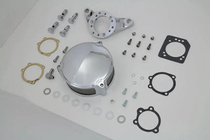 V-Twin Chrome Wyatt Gatling Air Cleaner Assembly for Harley Davidson FXST by V-Twin