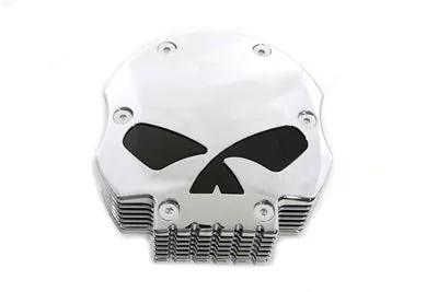 V-Twin Wyatt Gatling Chrome Skull Air Cleaner Support Bracket Kit for Harley Davidson by V-Twin