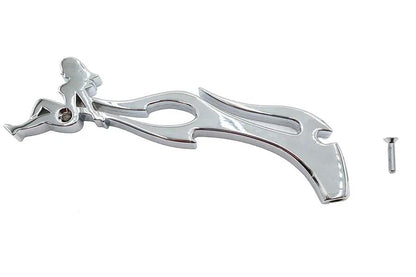 Wyatt Gatling Chrome Billet Spinner Lady Mirror Stem - Part 90100 by Wyatt Gatling
