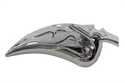 Wyatt Gatling Chrome Billet Teardrop Mirror Set Part #76448B4 for Harley Davidson (1965-1974) by Wyatt Gatling