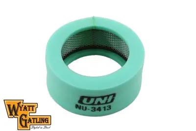 Uni-Filter Wyatt Gatling Foam Air Filter Element for 7-Inch Air Cleaners - Part NU-3413 by Uni-Filter