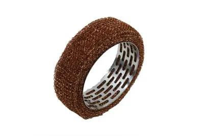 Wyatt Gatling Copper Mesh Air Cleaner Element for Harley Davidson FL Models by Wyatt Gatling