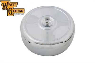 Wyatt Gatling Chrome 8 Inch Evolution Style Air Cleaner Assembly for Harley Davidson FL by Wyatt Gatling
