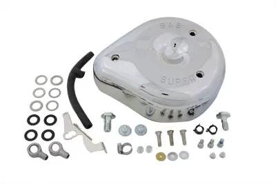 S&S Cycle Air Cleaner Assembly Chrome for Harley Davidson FXST and XL Models - Part #17-0404 by S&S Cycle