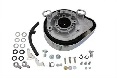 S&S Cycle Air Cleaner Assembly Chrome for Harley Davidson FXST and XL Models - Part #17-0404 by S&S Cycle