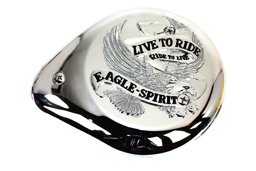 Wyatt Gatling Live to Ride Teardrop Air Cleaner 34-1020 for 1990-1999 Harley-Davidson FXST