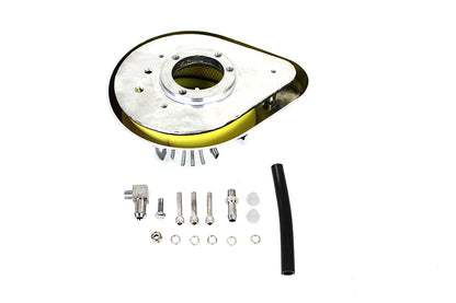 Wyatt Gatling Live to Ride Teardrop Air Cleaner 34-1020 for 1990-1999 Harley-Davidson FXST