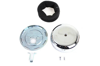 Wyatt Gatling Smooth Center Screw Air Cleaner for Harley Davidson UL & WL Models by Wyatt Gatling