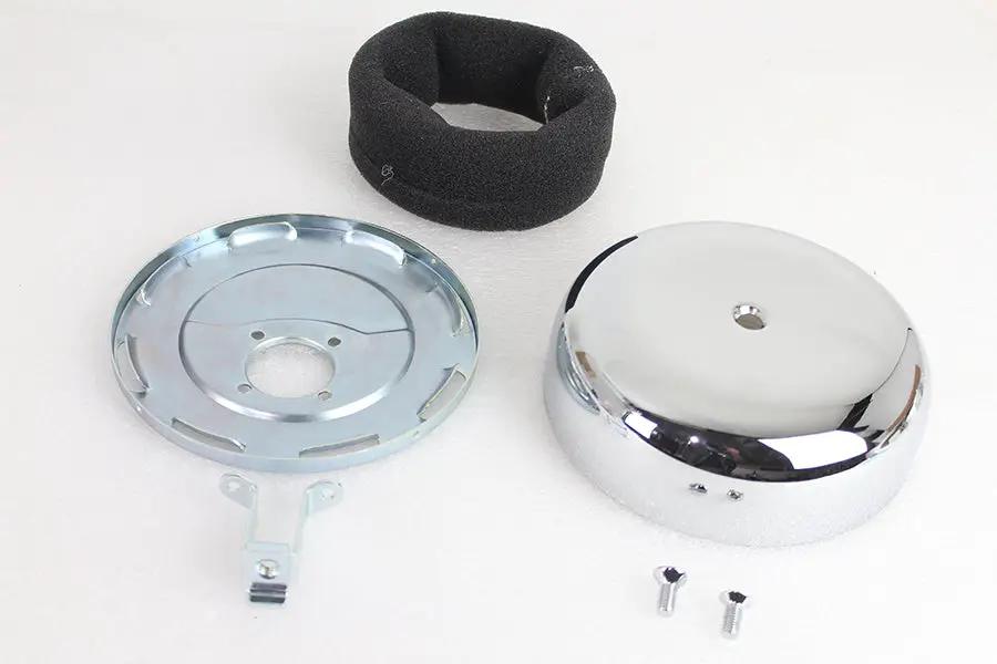 Wyatt Gatling Smooth Center Screw Air Cleaner for Harley Davidson UL & WL Models by Wyatt Gatling